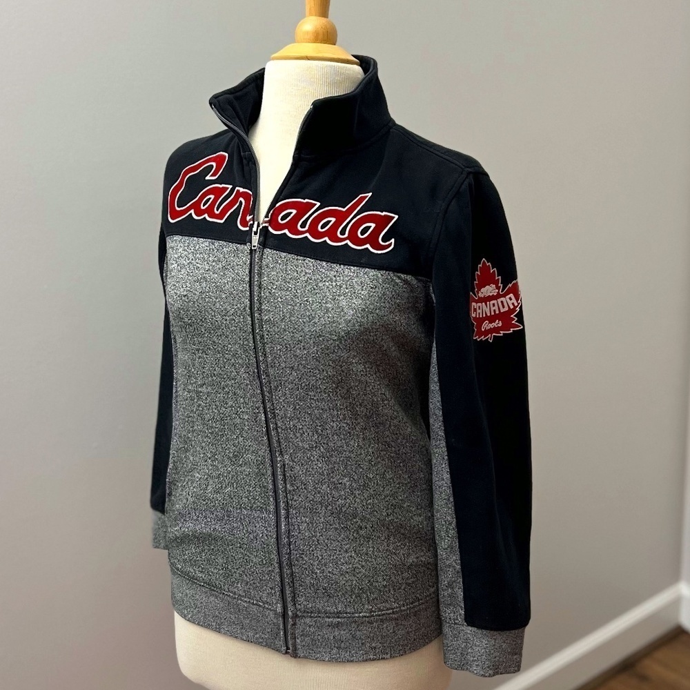 Roots Full Zip Canada Jacket Sz XS